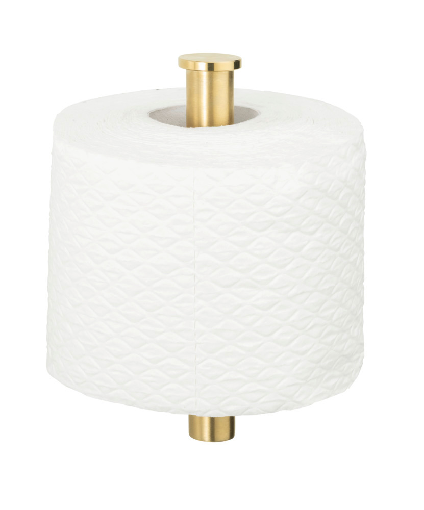 Porte-papier toilette Turbo-Loc® Orea or mat  Fixation sans perçage