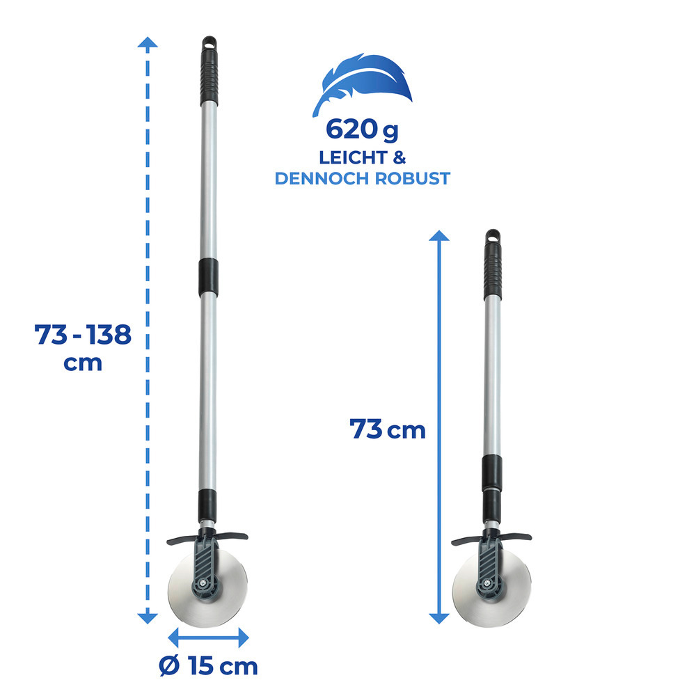 Coupe-bordures pelouse roulette Cut  avec protection