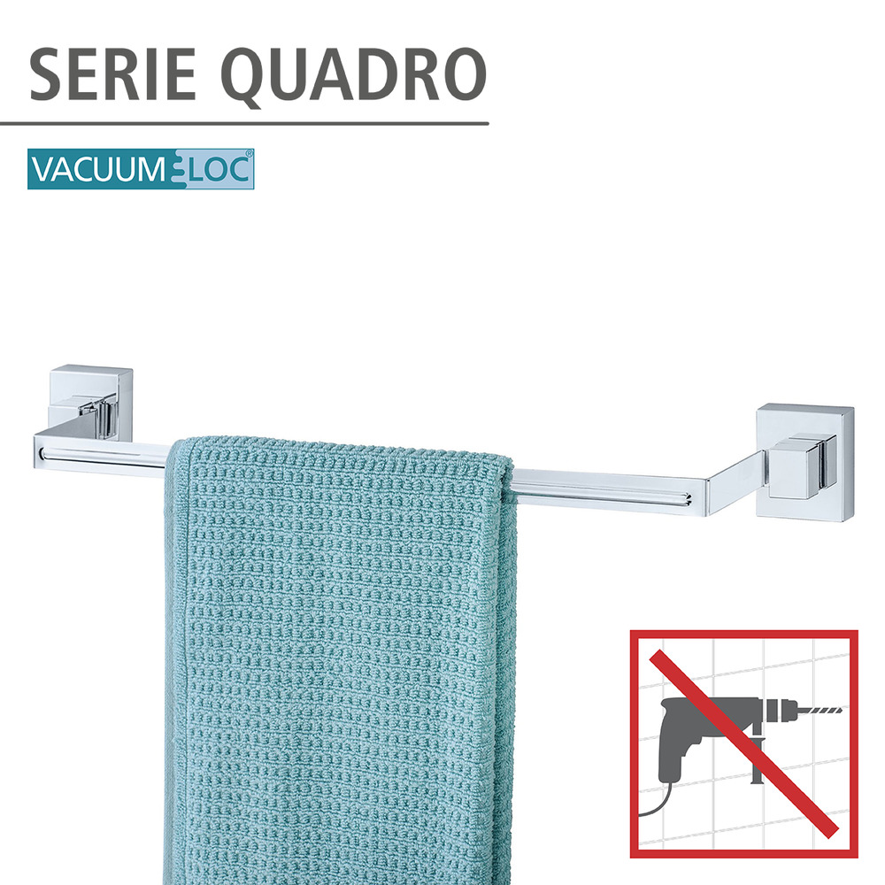 Vacuum-Loc® barre porte-serviettes Uno  Quadro  fixer sans percer