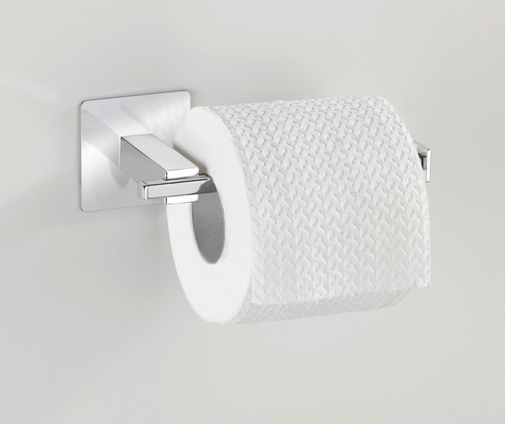 Turbo-Loc® dérouleur de papier WC Quadro  acier inox, fixer sans percer