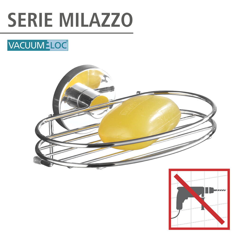 Vacuum-Loc® porte savon mural Milazzo  fixer sans percer