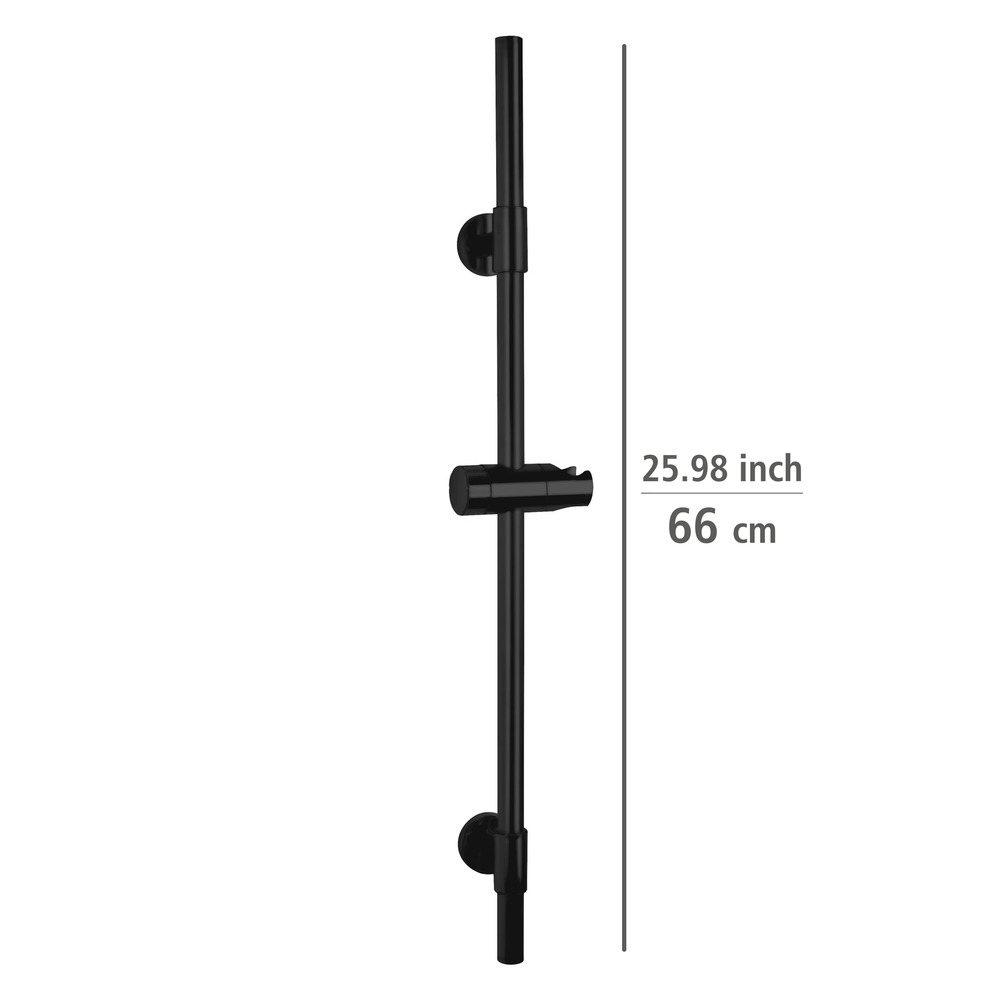 Barre de douche Basic argent  66 cm