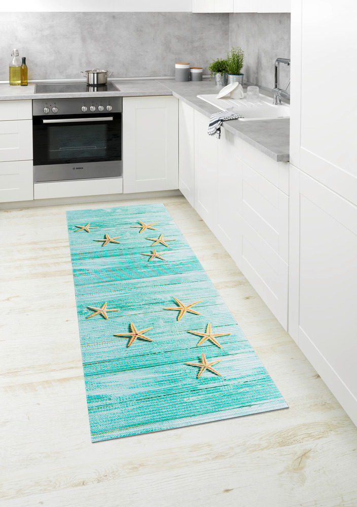 Tapis de bain en mousse, 65x200 cm, Mediaster  usage dans toute la maison, antidérapant