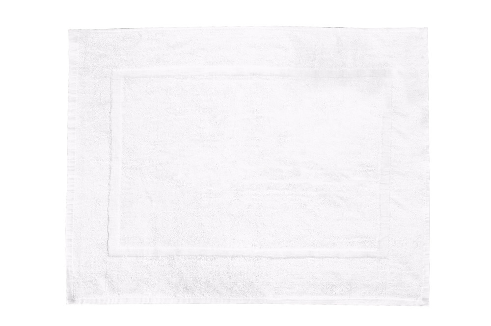 Tapis de bain en tissus éponge Paradise blanc  50 x 70 cm