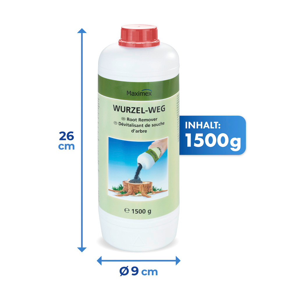 Dévitalisant de souche d’arbre 1500g  