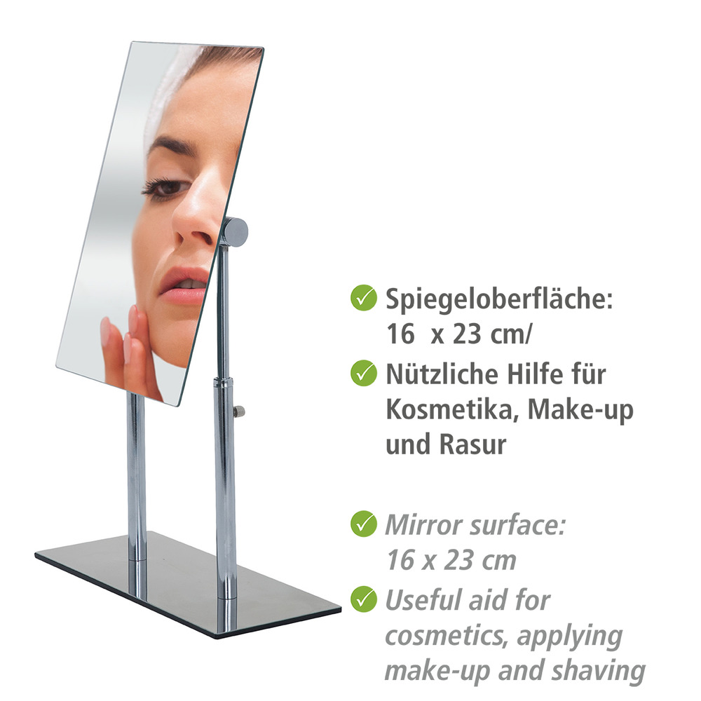 Miroir cosmétique à poser Pinerolo  plegable