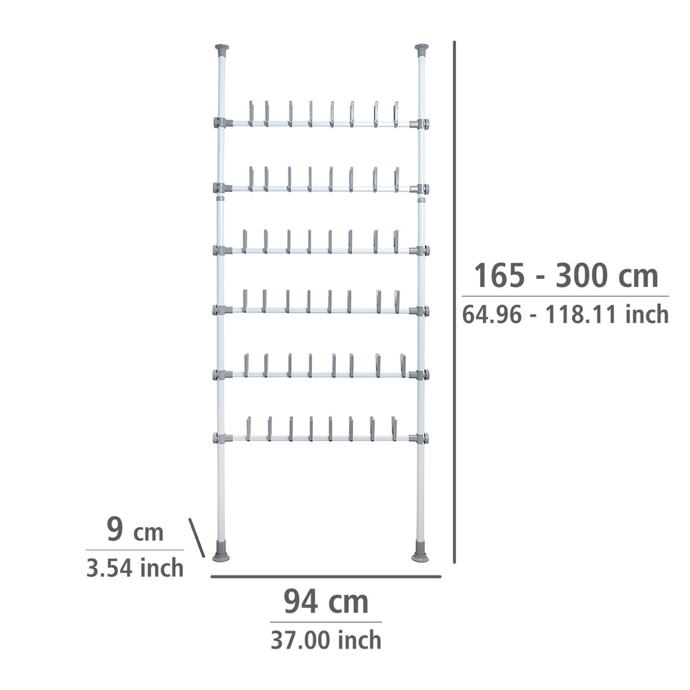 Système télescopique Herkules Shoes  pour 48 paires