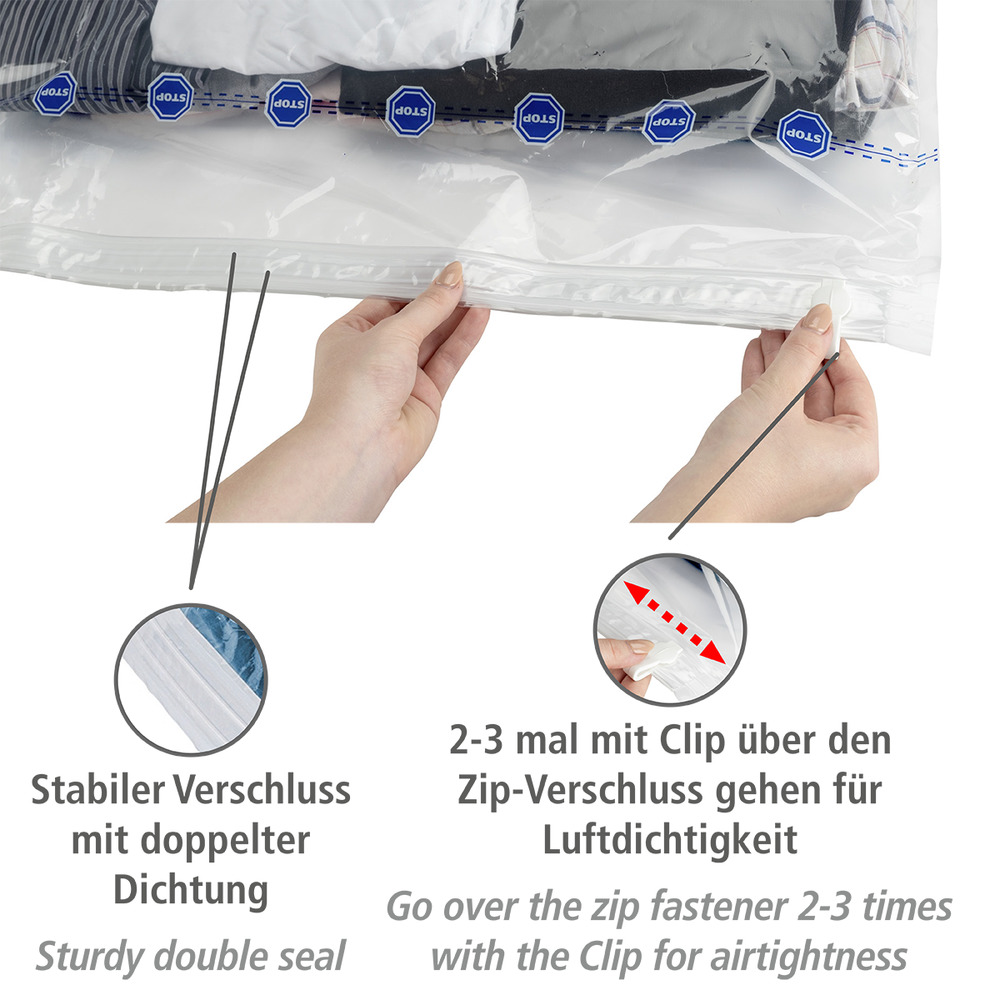 Système sac sous vide L  set de 2