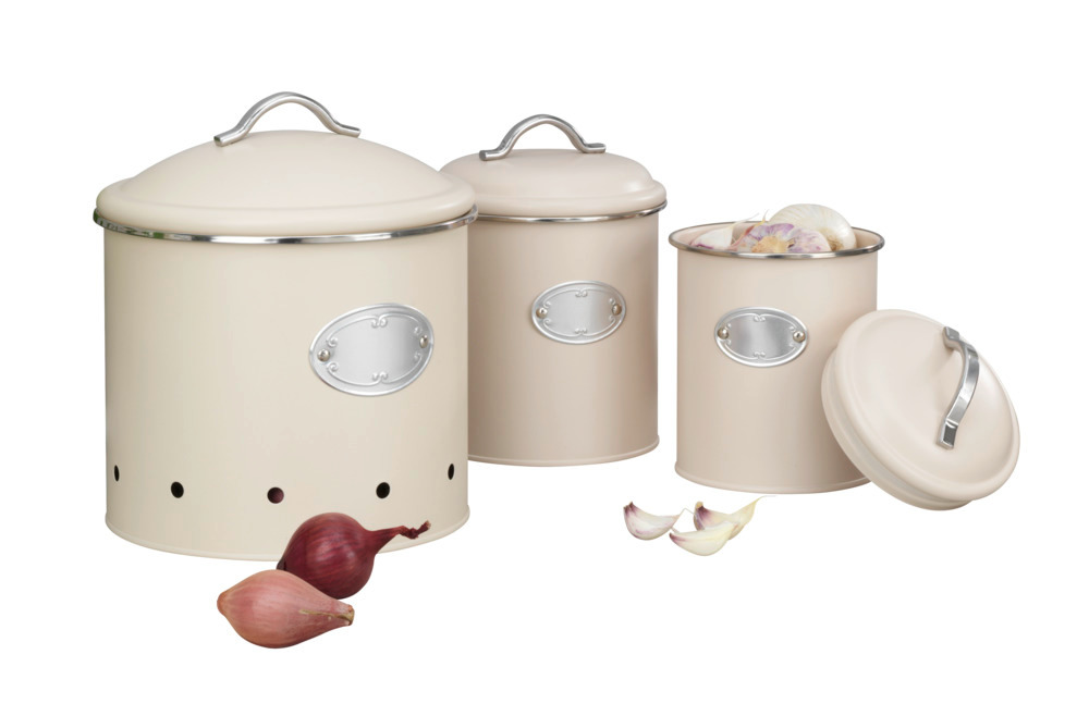 Pot de conservation Nero 1 L Beige  Boîte à provisions design rétro