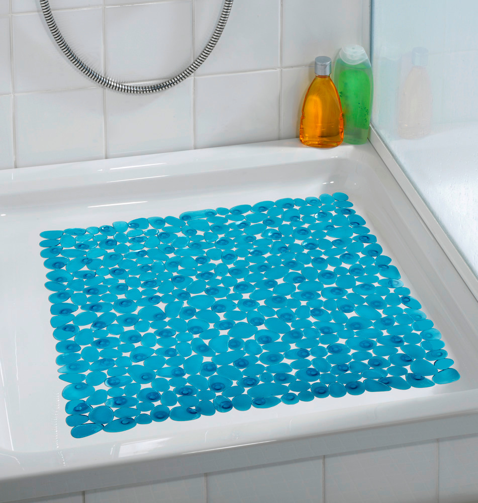 Tapis de douche Paradise pétrole  54 x 54 cm