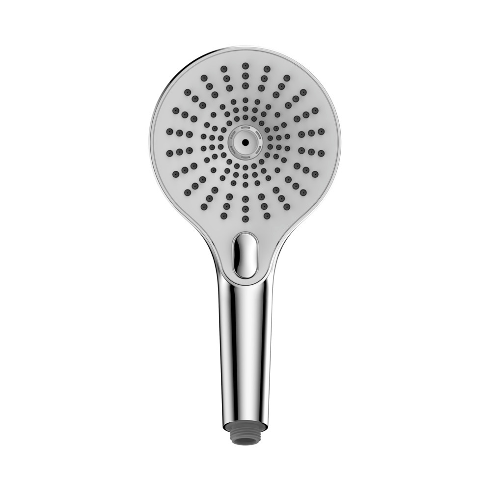 Pommeau de douche Blanc Chromé  diamètre 13 cm 