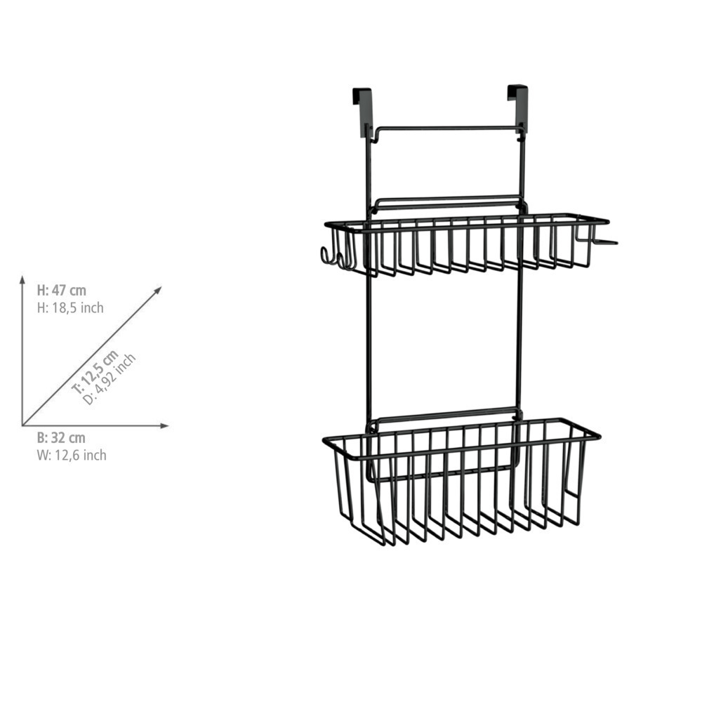 Etagère de cuisine   avec 2 paniers