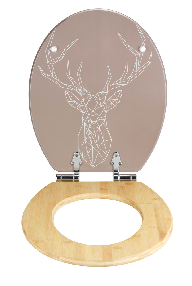 Abattant Premium Stag  MDF/Bambou