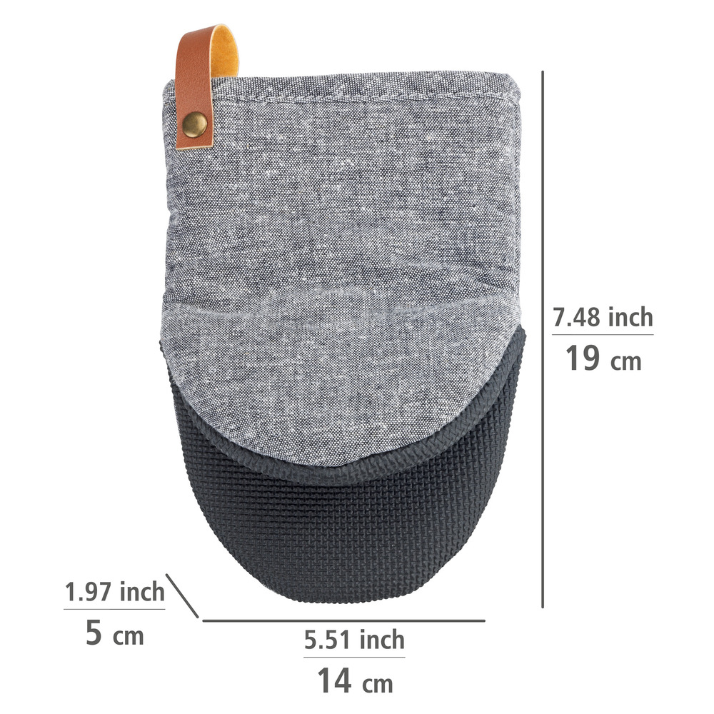 Gants de cuisine Ada Mini  gris