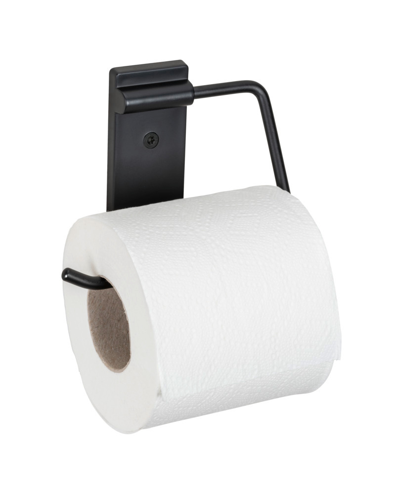 Distributeur de papier toilette Basic Black  en acier inoxydable