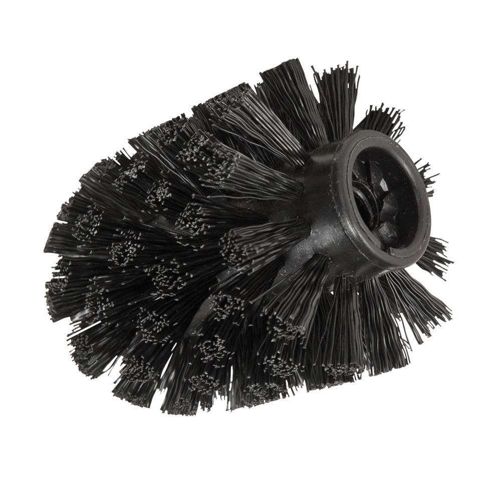 Brosse de rechange noir avec adaptateur  Ø 7,5 cm