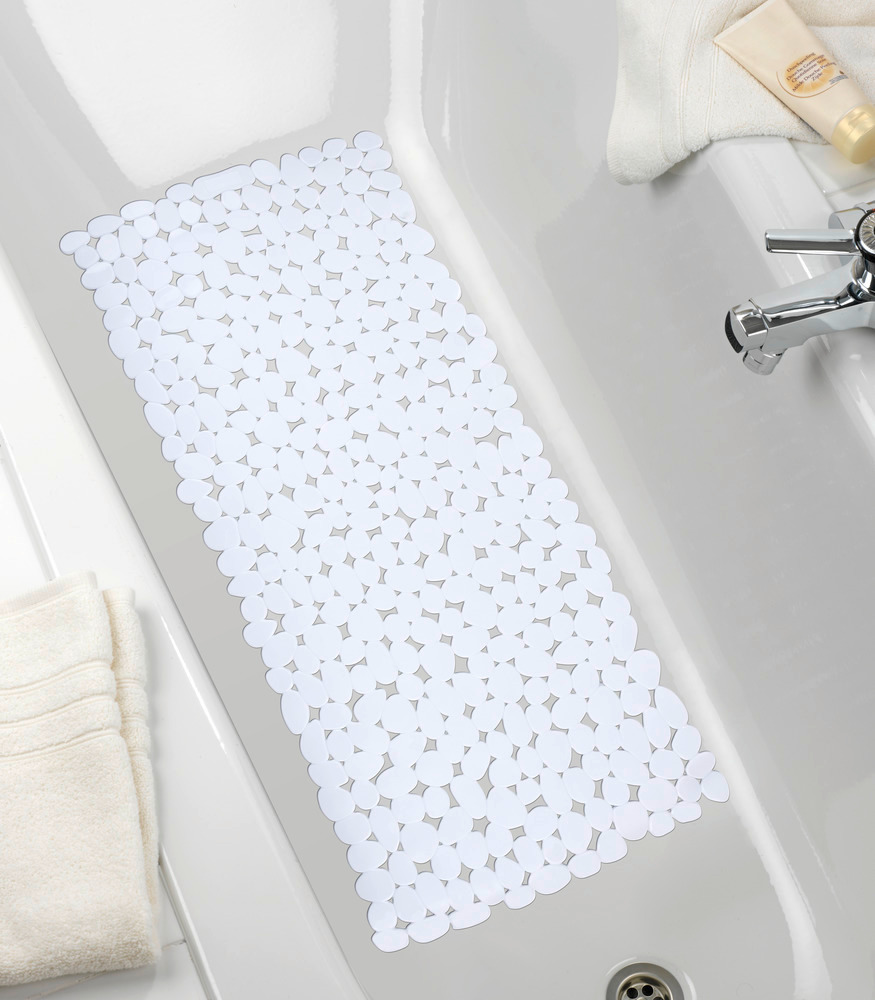 Tapis de baignoire Paradise blanc  71x36 cm