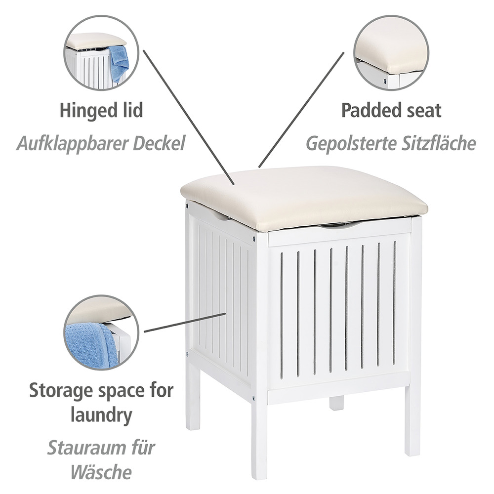 Tabouret Oslo  tabouret salle de bain