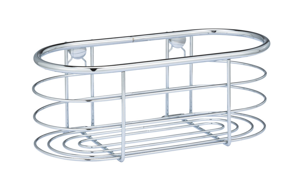 Etagère murale  Panier extra profond pour les flacons de shampooing et de gel douche