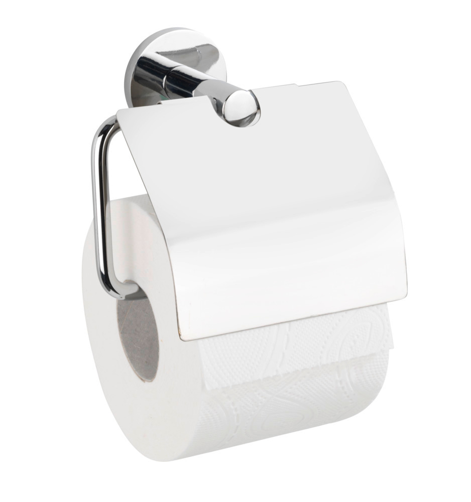 UV-Loc® Porte papier toilette avec abattant Isera  Fixation sans percer grâce à un système adhésif innovant