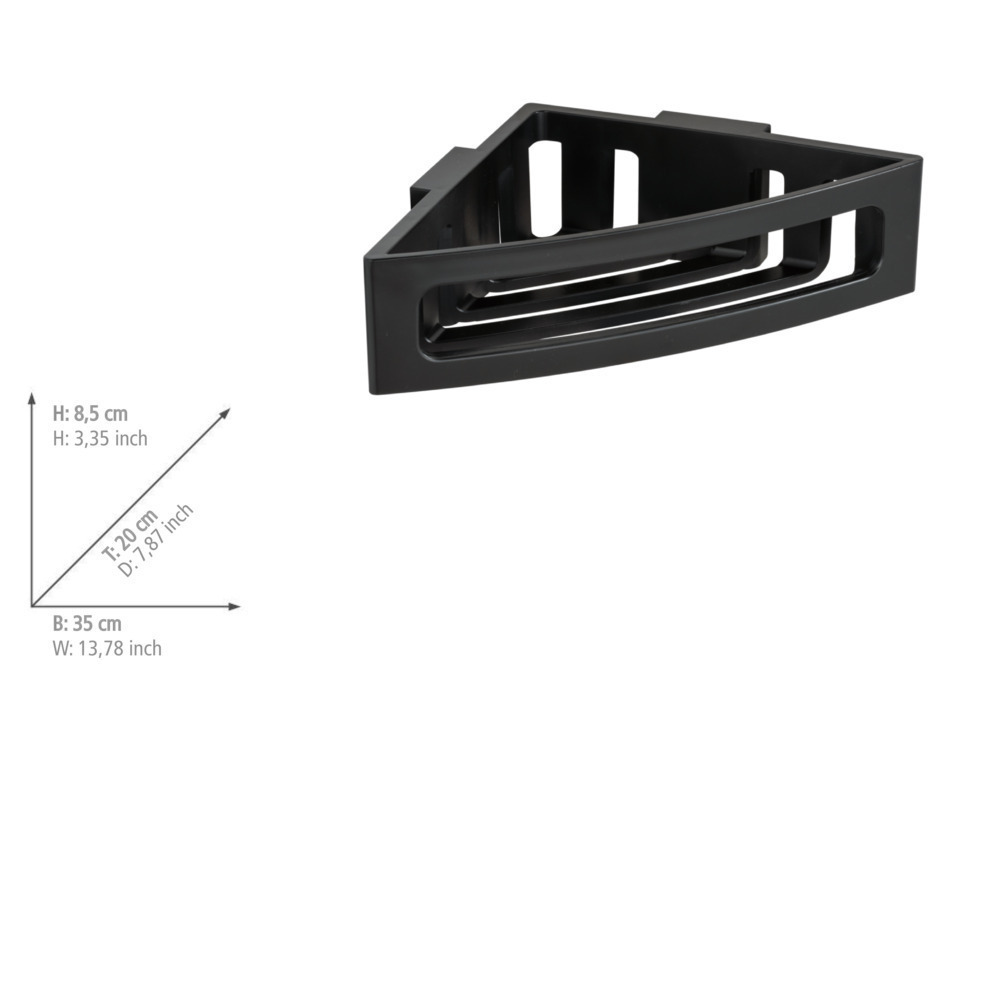 Étagère d'angle  Fixer sans percer