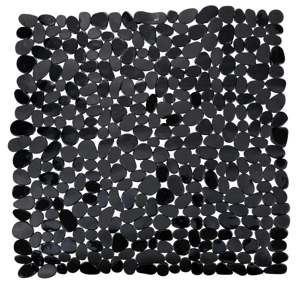 Tapis de douche Paradise noir  54 x 54 cm