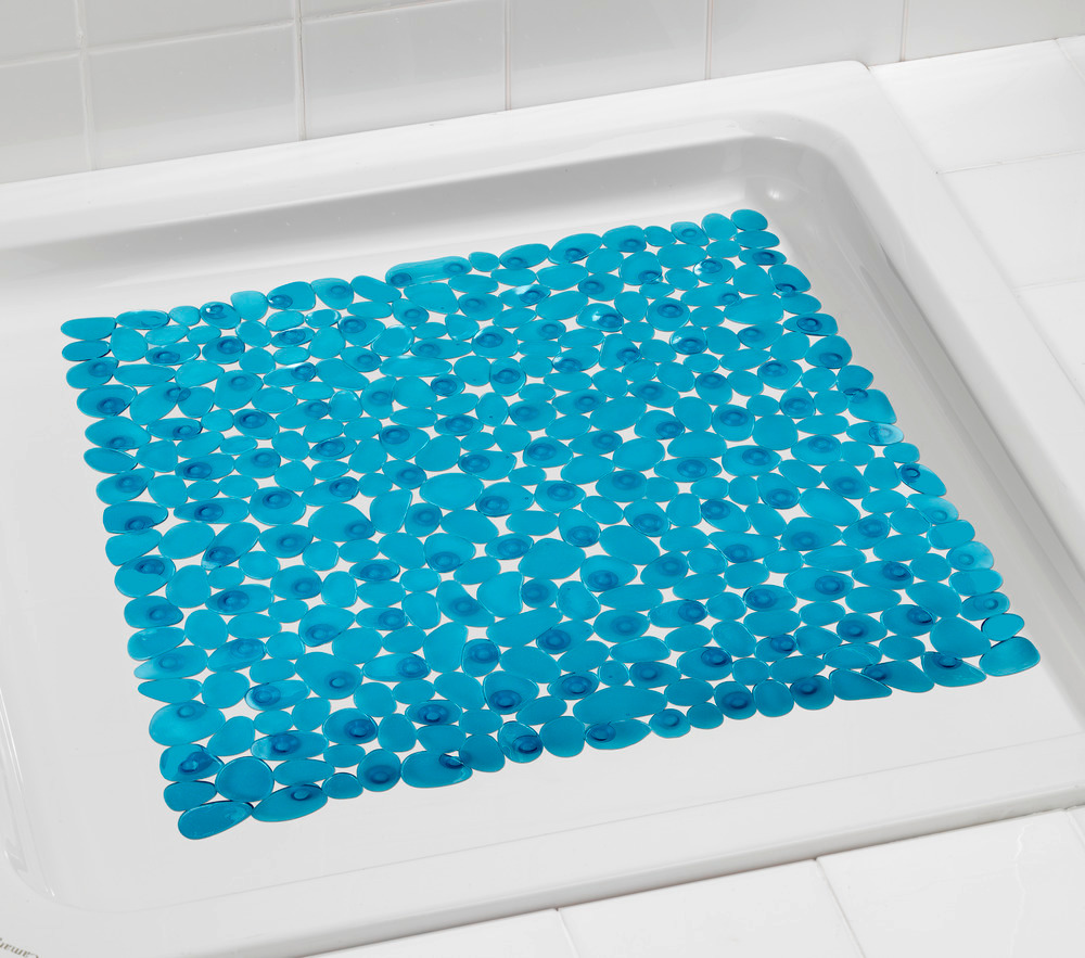 Tapis de douche Paradise pétrole  54 x 54 cm