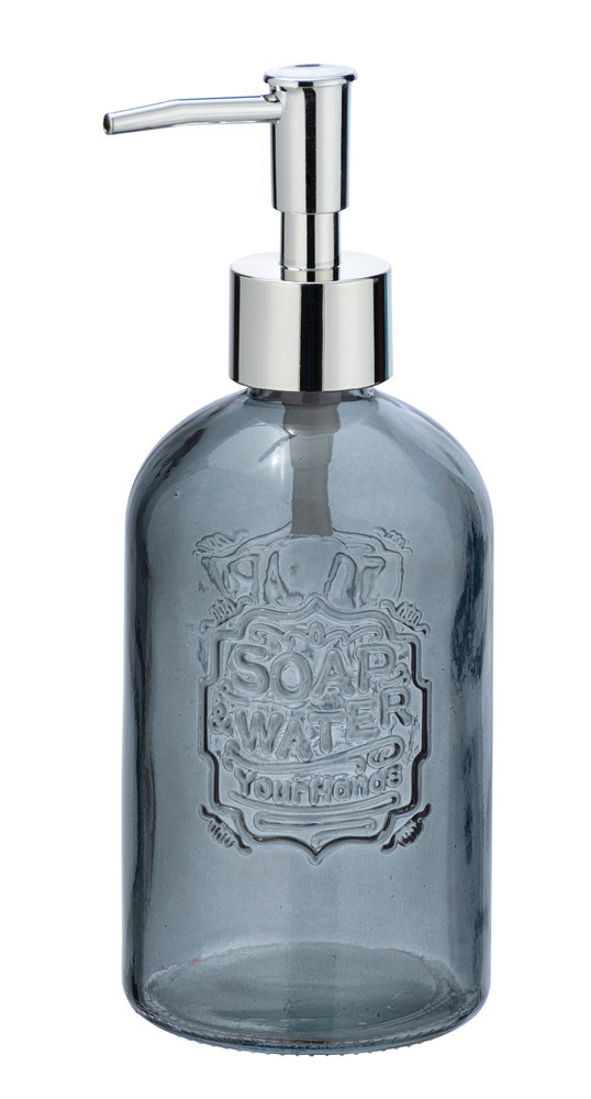 Distributeur de savon Vetro Gris  verre, 400 ml