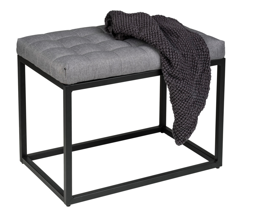 Banc avec coussin Amandola  59 x 45,5 x 39 cm, charge maximale 120 kg