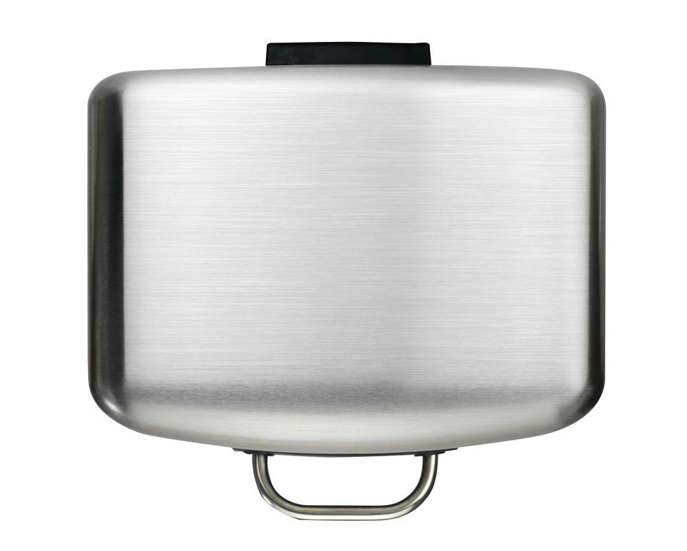 Poubelle à pédale Studio acier inox Easy-Close  6 l, abaissement automatique