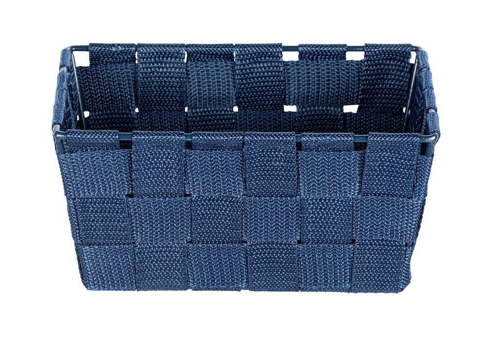 Panier de rangement Adria Mini long bleu foncé  rectangulaire