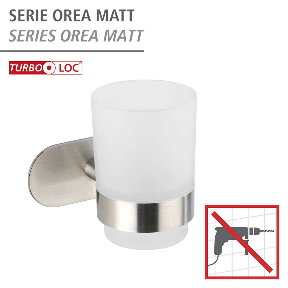 Turbo-Loc® Porte-gobelet Uno Orea Mat  fixer sans percer