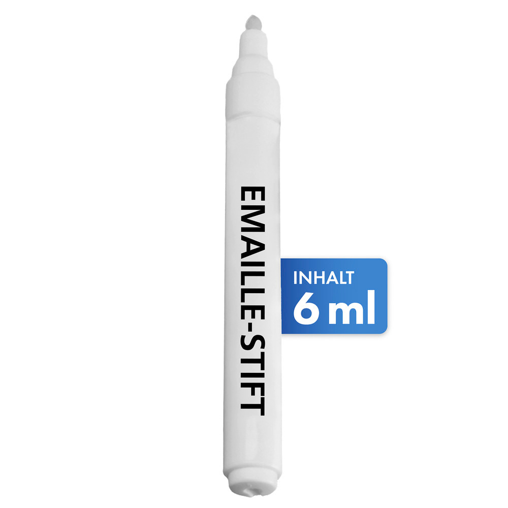 Retouche email, email pour baignoire  6 ml, blanc