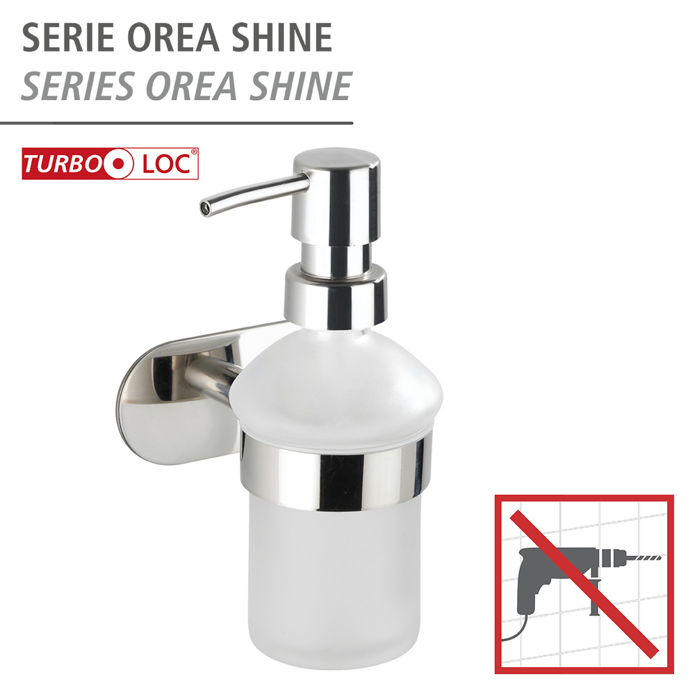 Turbo-Loc® Distributeur de savon Orea Shine  fixer sans percer