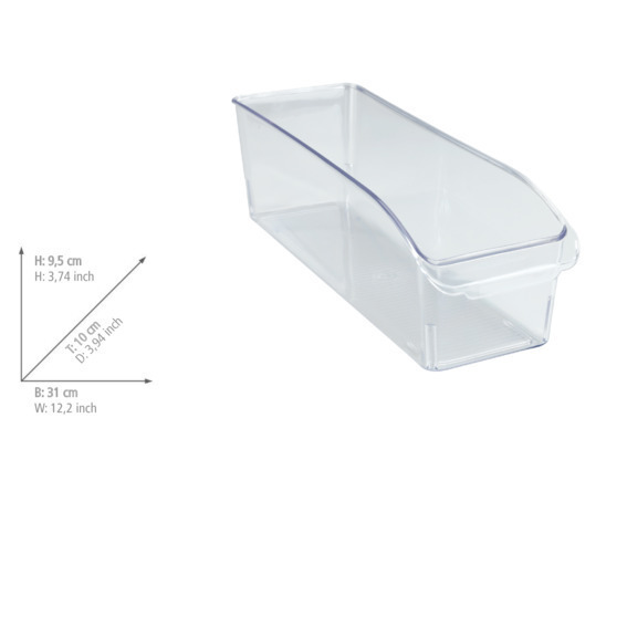 Rangement frigo, organiseur frigo, Lot de 3 bacs de rangement  Organiseur frigo et congélateur