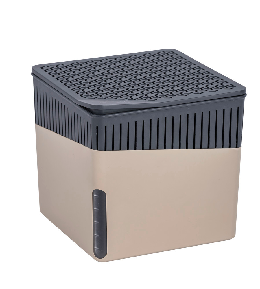 Déshumidificateur d'intérieur Cube 500 g beige  set de 2