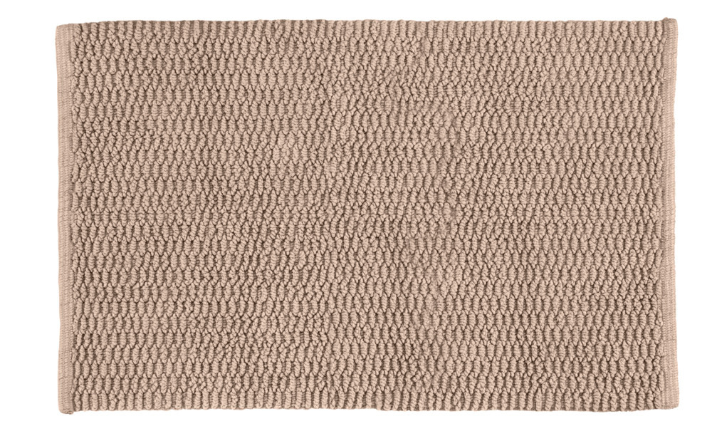 Tapis de bain Mona Nude  coton, 50 x 80 cm