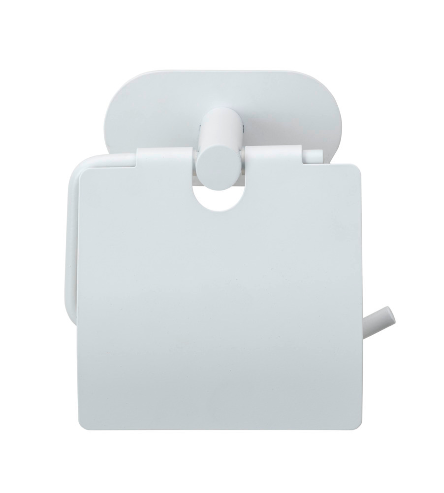 Turbo-Loc® Distributeur de papier toilette avec couvercle Orea White matt  en acier inoxydable