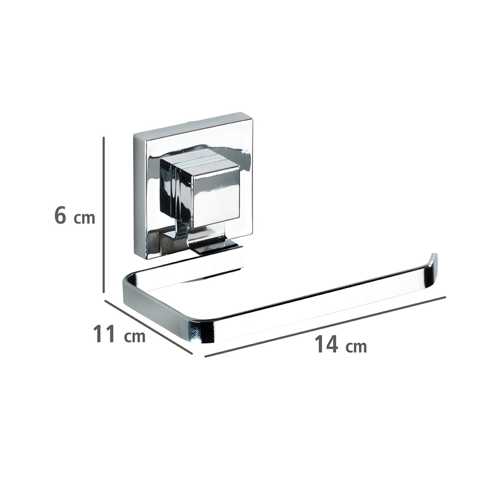 Vacuum-Loc® dérouleur de papier WC en acier inox Quadro  fixer sans percer