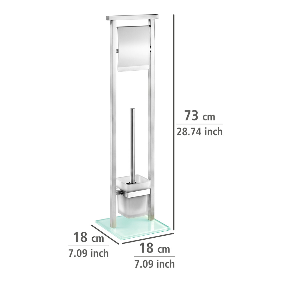 Combiné WC Debar  en acier inoxydable