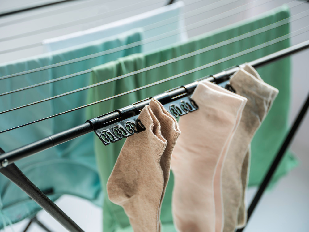 Porte-chaussettes et petits objets Butler, lot de 2  pour les séchoirs à linge courants