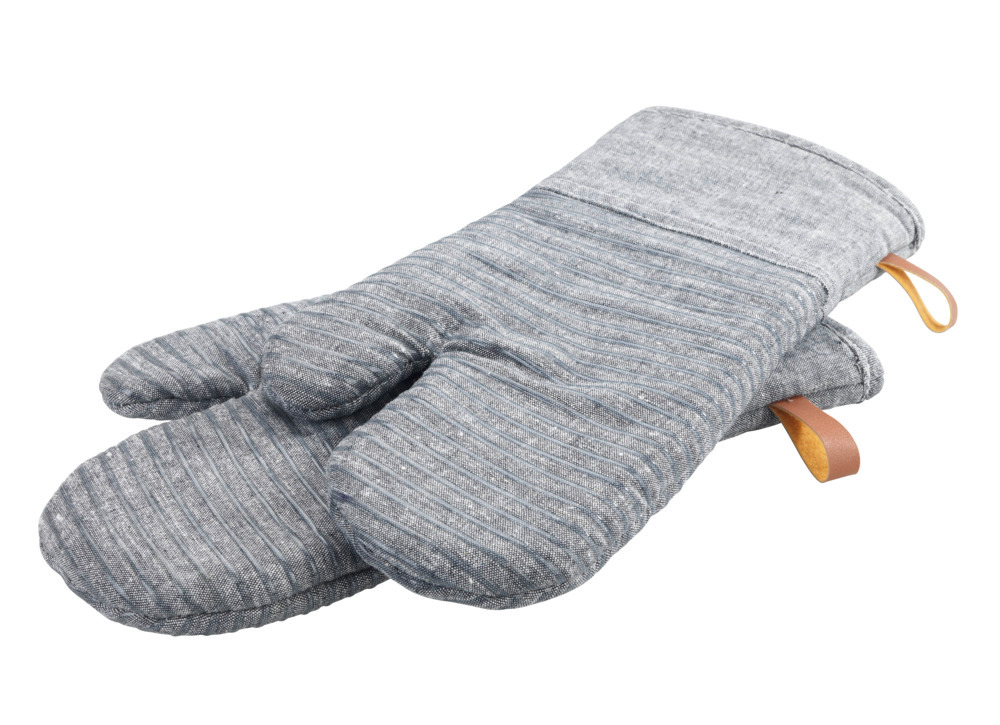 Gants de cuisine Ada Stripes  gris