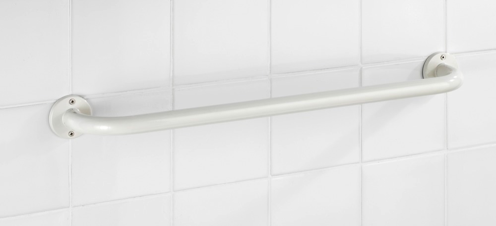 Barre porte-serviettes Basic 60 cm  blanc