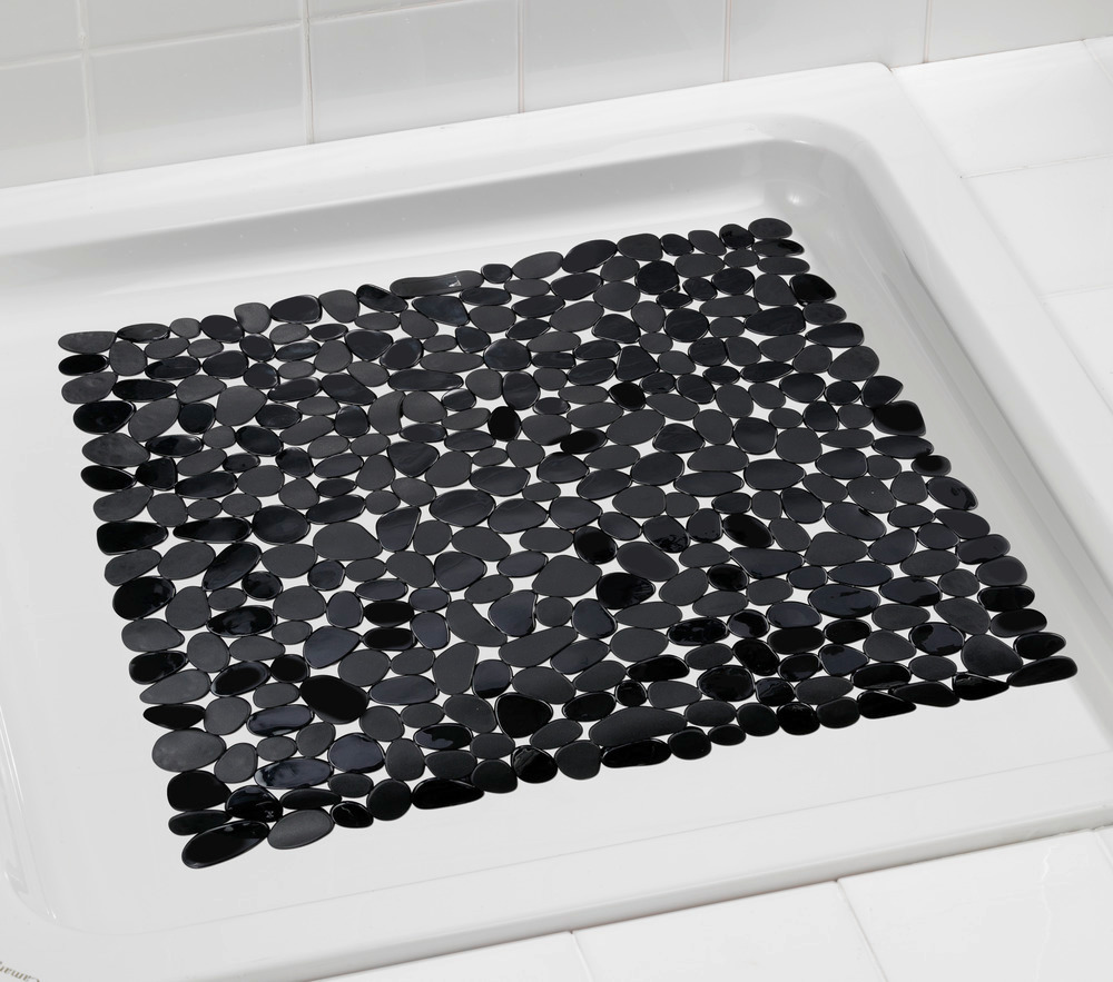 Tapis de douche Paradise noir  54 x 54 cm