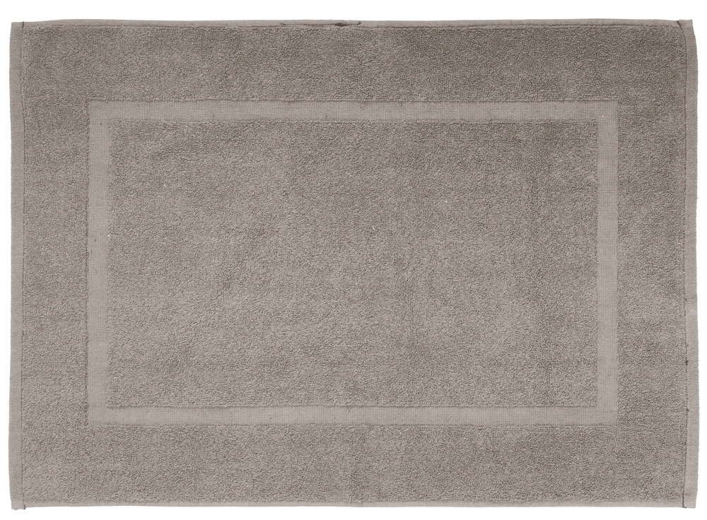 Tapis de bain en tissus éponge Paradise taupe  50 x 70 cm