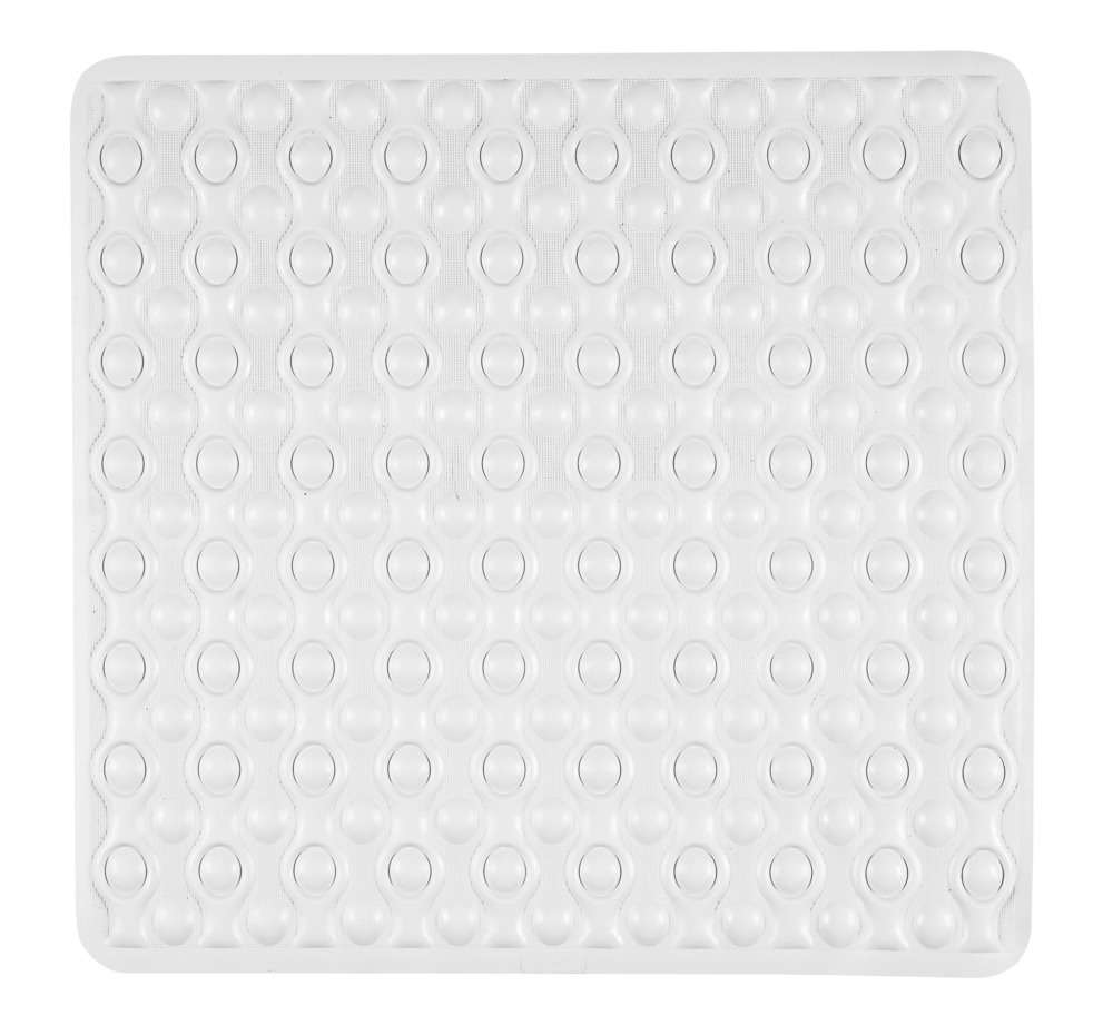 Tapis de douche Rocha blanc  54 x 52 cm