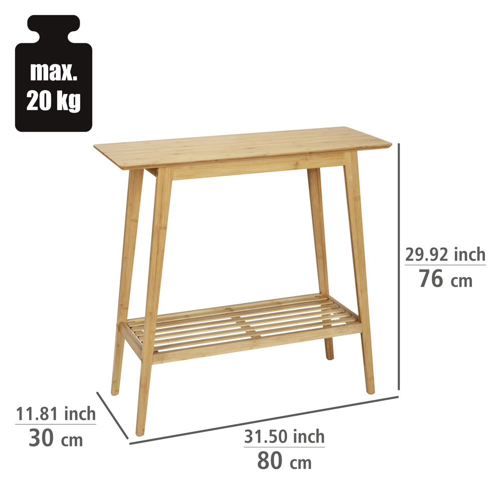 Table console Kona  Table d'appoint scandi-chic