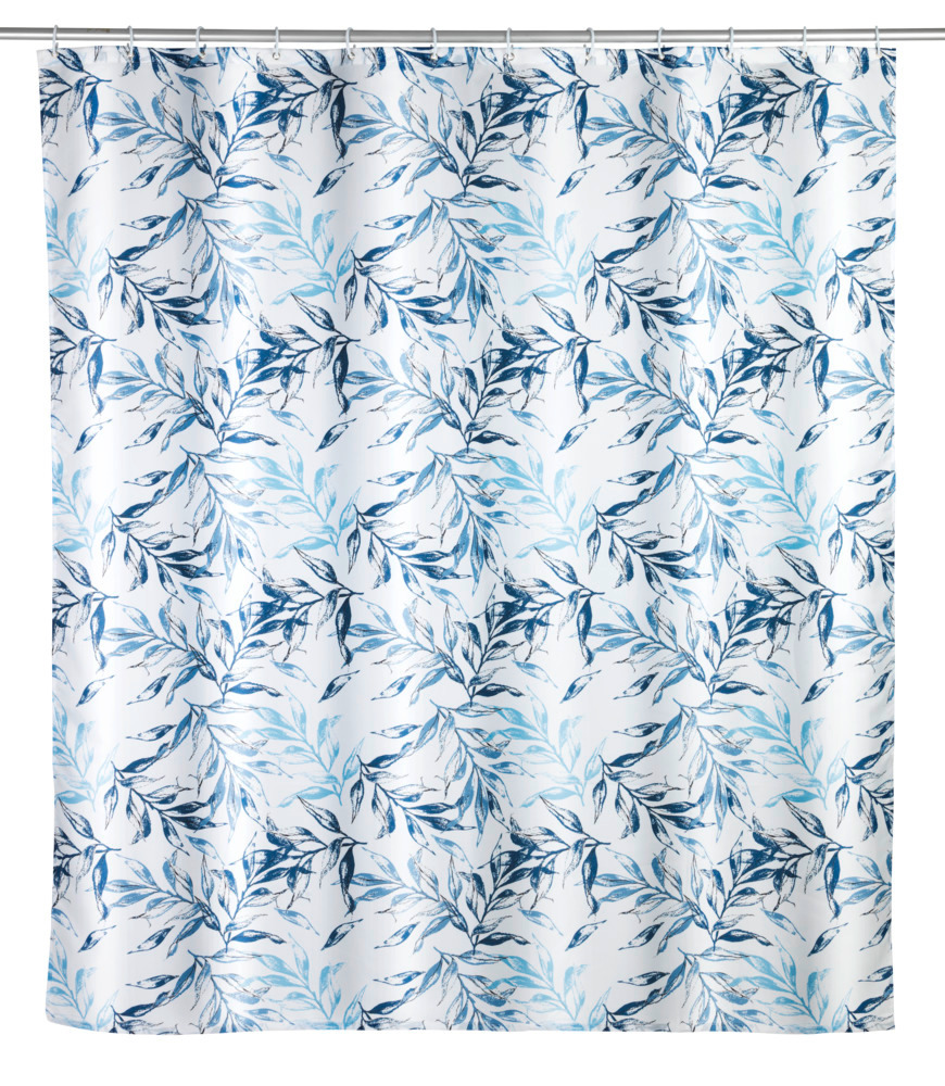 Rideau de douche Catala  Textile (polyester), 180 x 200 cm, hydrofuge, lavable