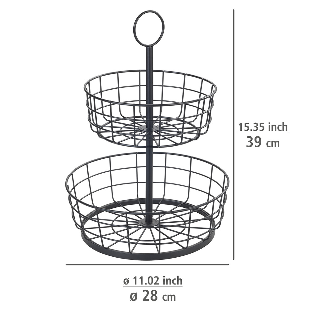 Étagère multi-paniers  2 étages