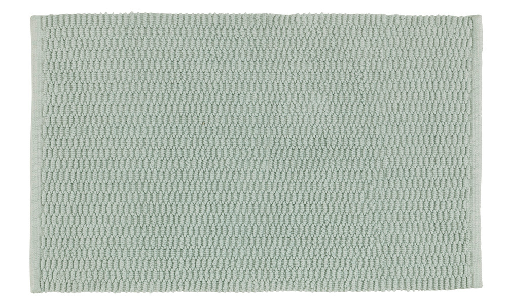 Tapis de bain Mona Vert clair  coton, 50 x 80 cm